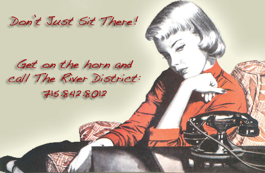 image of a retro girl staring at the phone